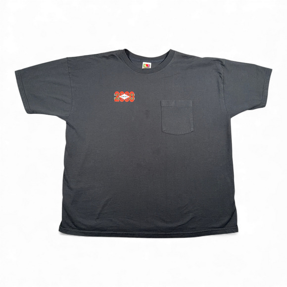 Vintage Blaw Knox Shirt Adult 2XL Black Paver Construction Road Work PF 3200 Y2K - Picture 2 of 8